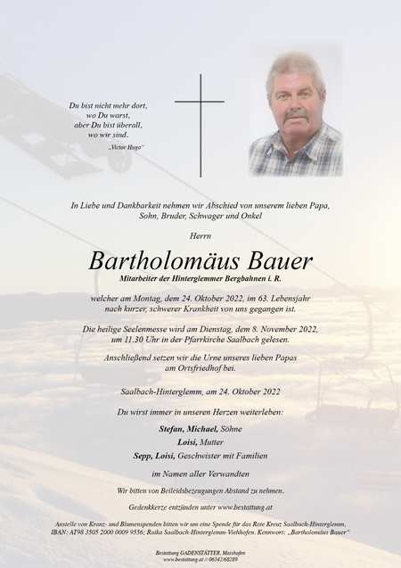 Bartholomäus Bauer