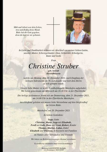 Christine Struber