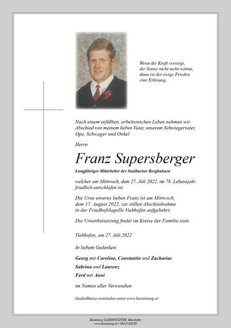 Franz Supersberger