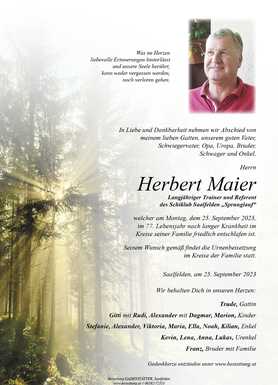 Herbert Maier
