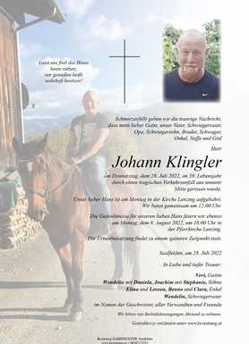 Johann Klingler