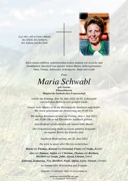 Maria Schwabl