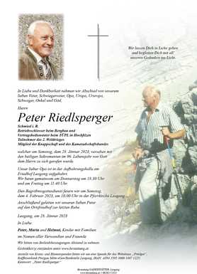 Peter Riedlsperger