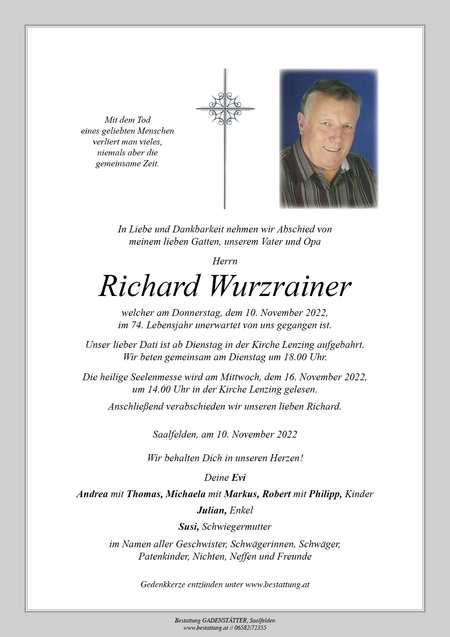 Richard Wurzrainer