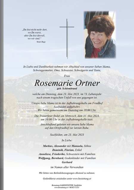 Rosemarie Ortner