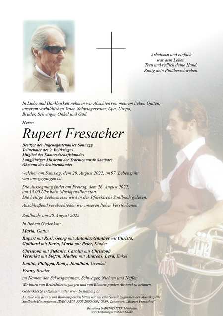 Rupert Fresacher